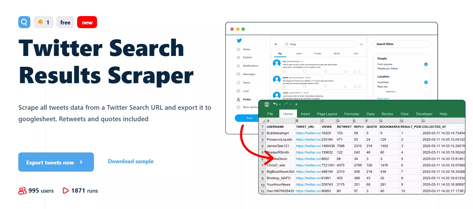 lobstr nocode twitter scraper - image8.png