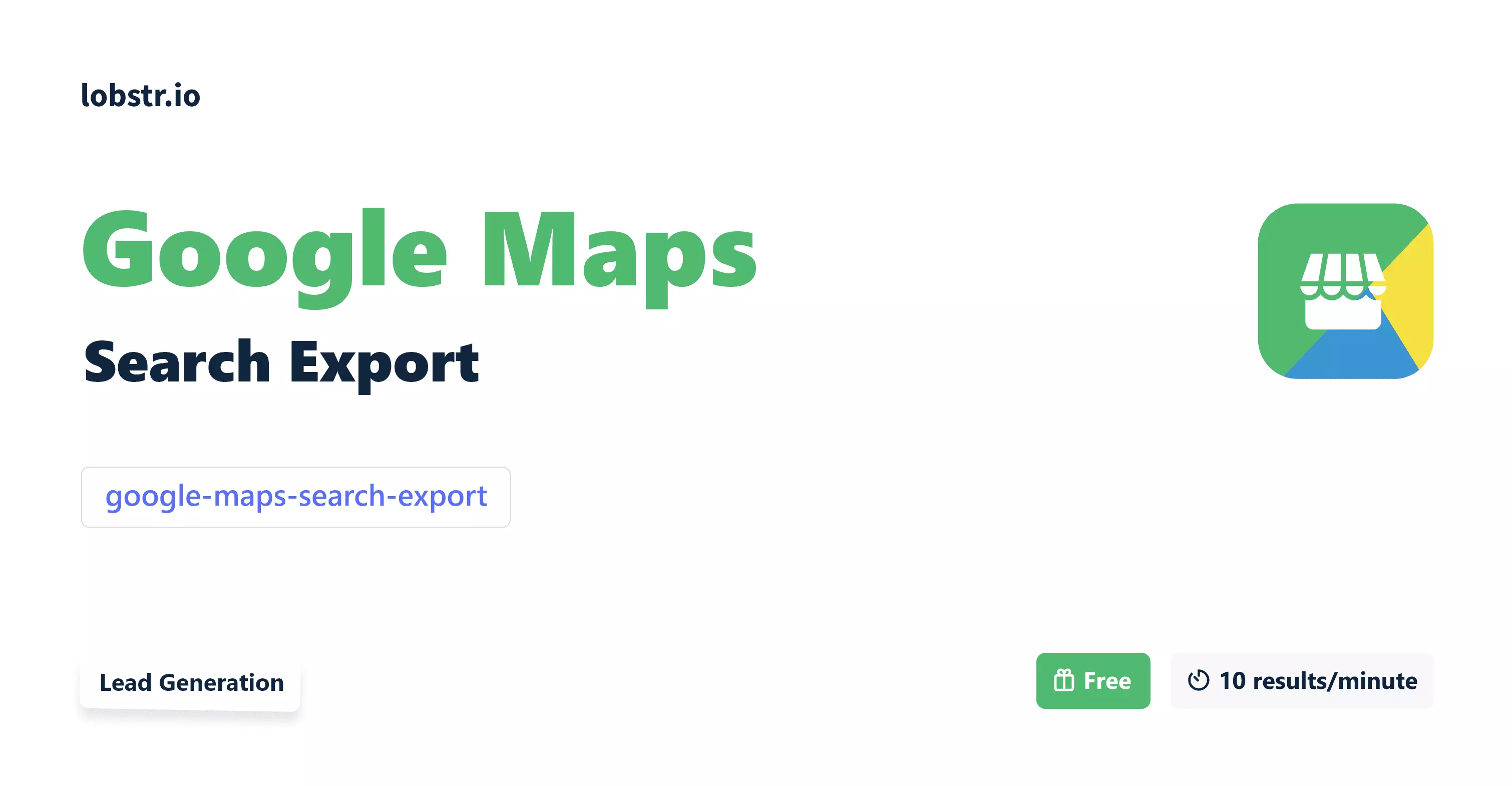 Google Maps Leads Scraper | lobstr.io