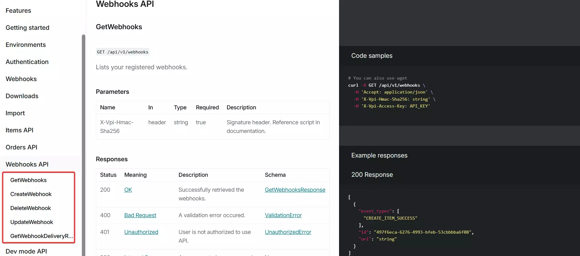 Does Vinted offer an official API? - How to use WebhooksAPI?