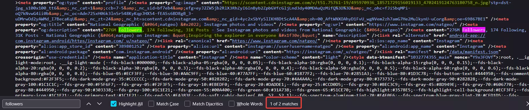 2 ways of scraping Instagram profiles - Building your own scraper image6