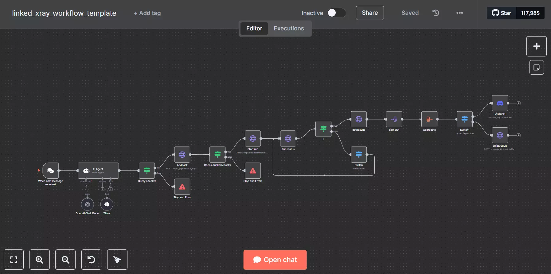 How to make a smart LinkedIn X-ray bot to automate the entire workflow? - 3. Import my ready-made workflow template image32